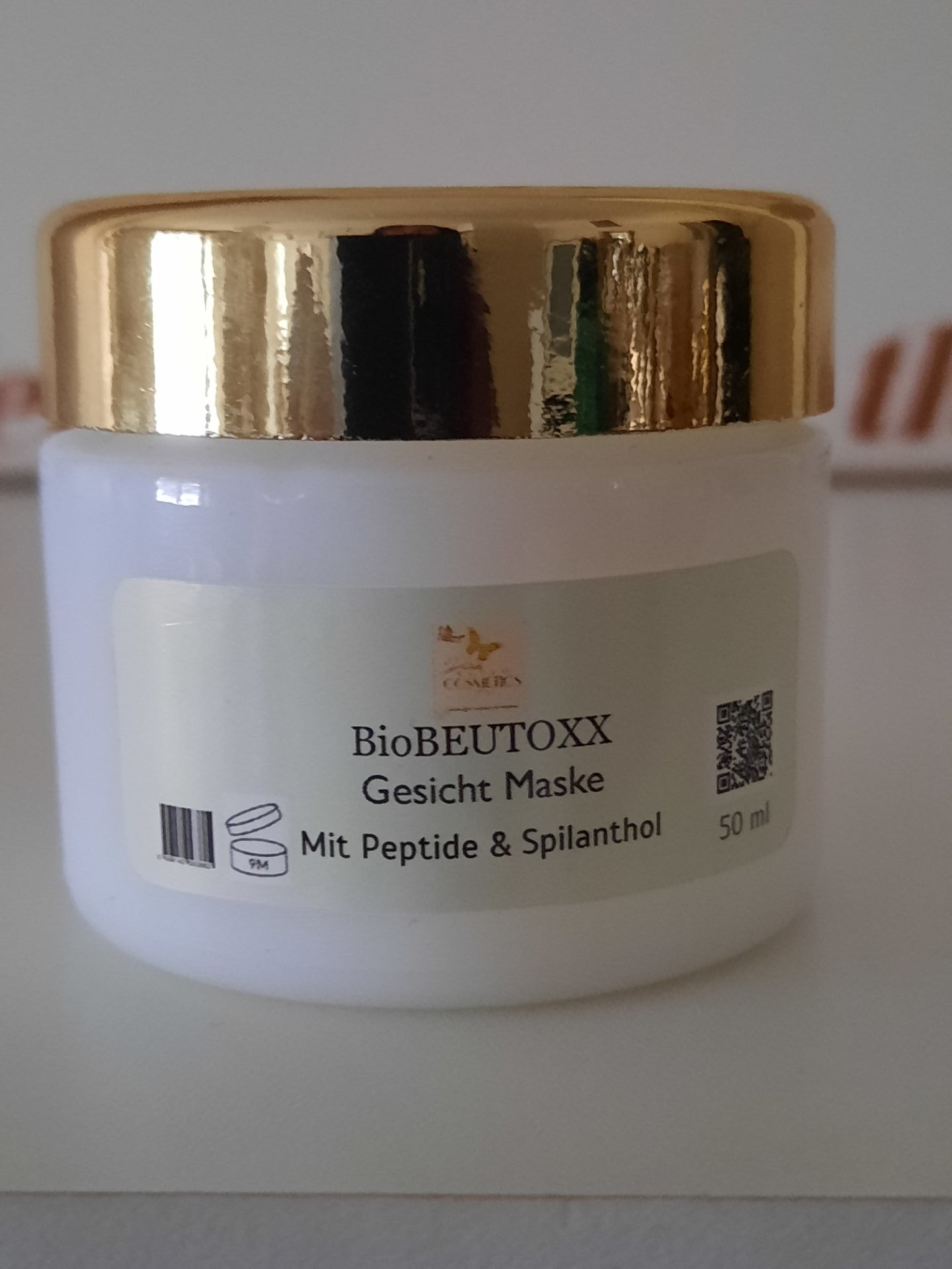 Botox Alternative Peptid Gesicht Maske BioBEUTOXX 50 ml Balck Friday Preise