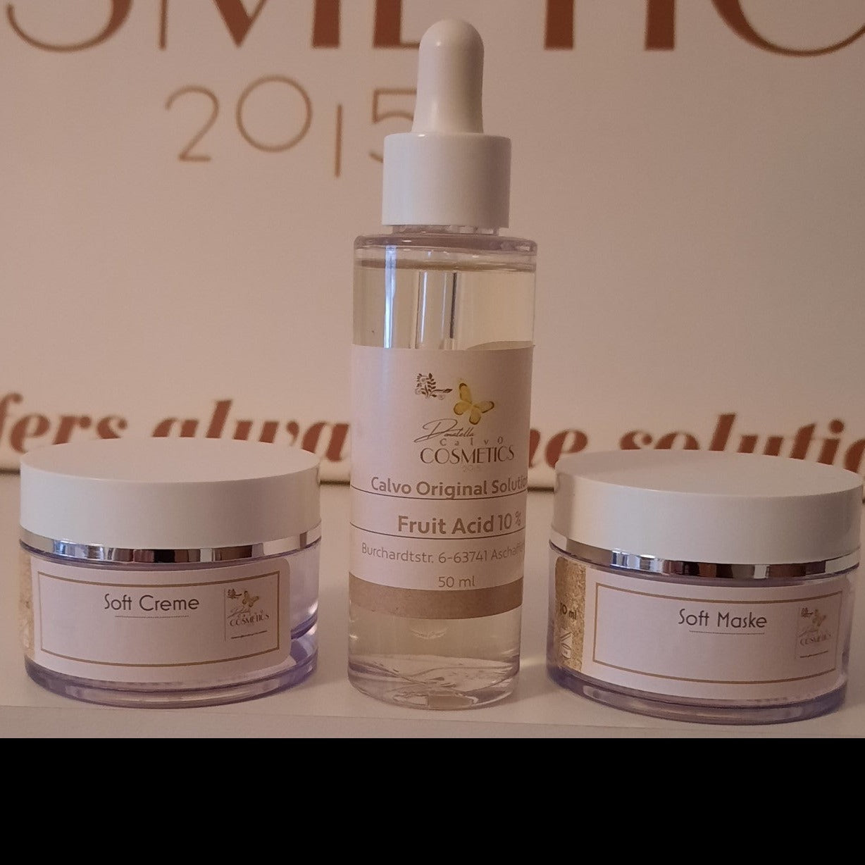 FRUCHTSÄURE PEELING 3 er Set 50 ml