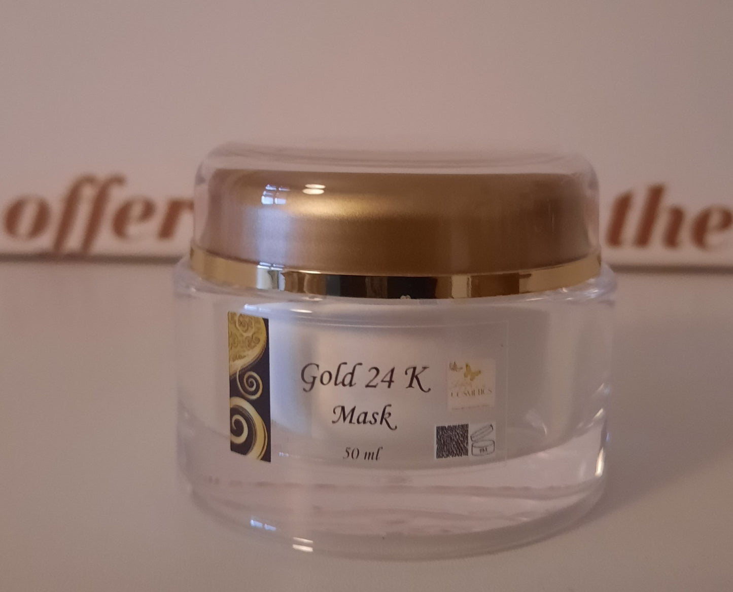 Gold Gesicht Maske Luxus 50 ml