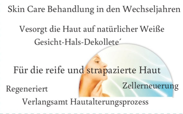 Wechseljahren Skin Care AGE CONTROLL Gesicht Booster & Gesicht Creme